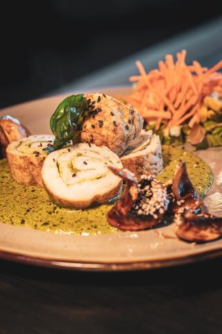 Suprema de Pollo al pesto. Azotea manizales