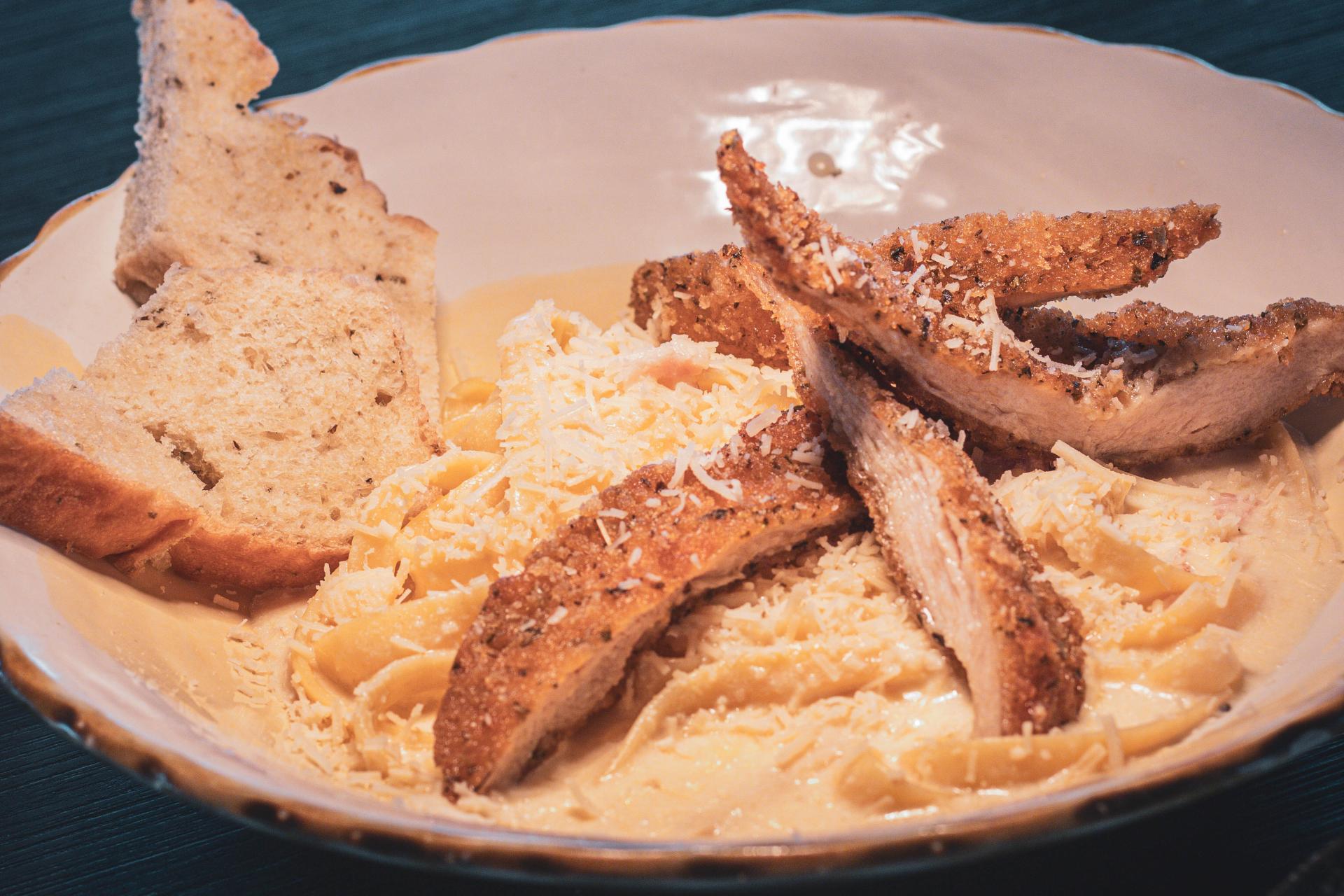 Chicken carbonara