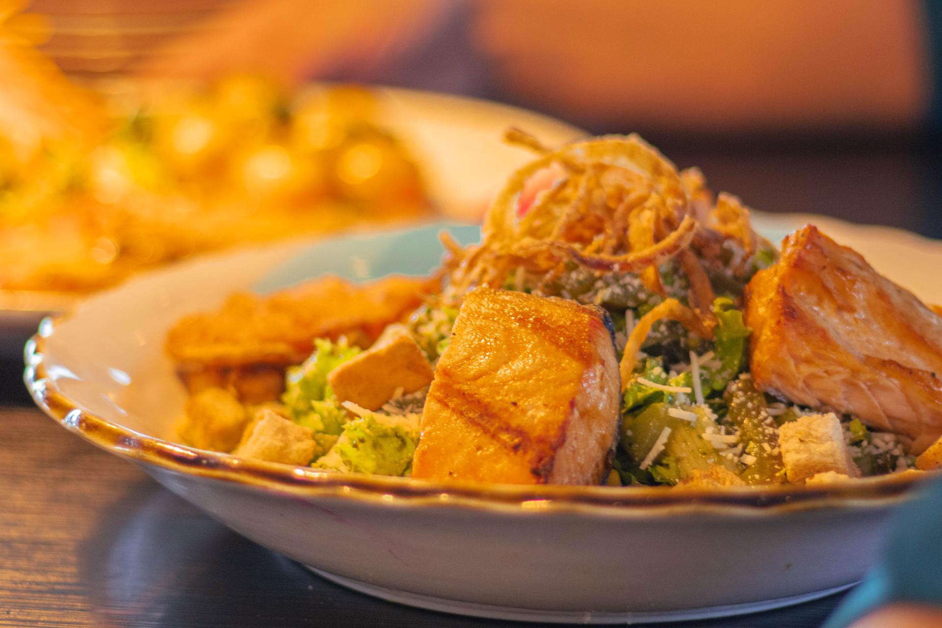 Ensalada de salmon