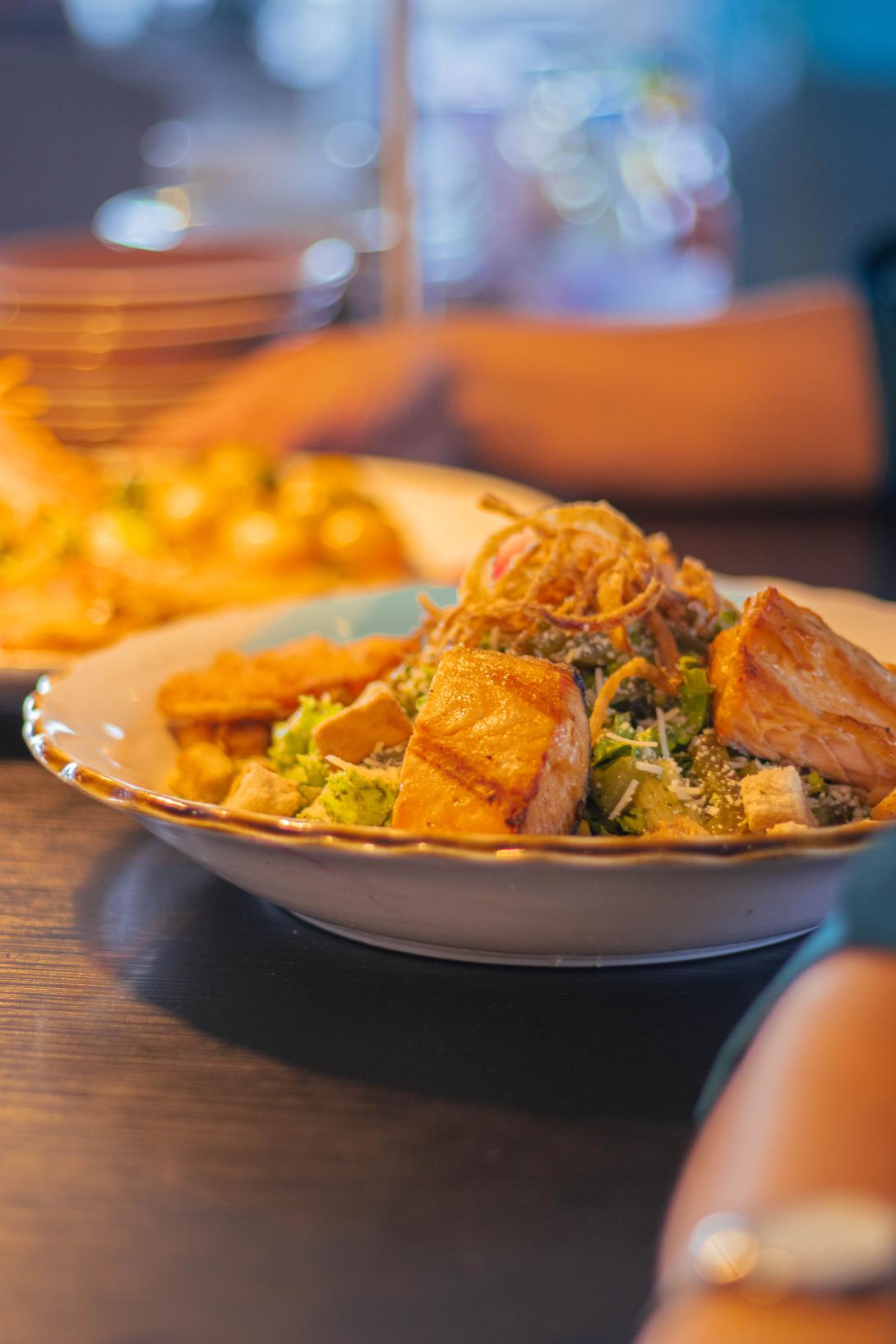 Ensalada de salmon